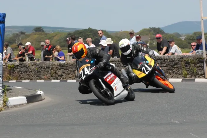 Framed Print : Nigel Moore (Honda) and Lee Vernon (Honda) 2011 Southern 100 Framed Print : Nigel Moore (Honda) and Lee Vernon (Honda) 2011 Southern 100