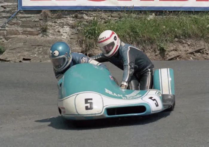 Framed Print : Nigel Rollason & Don Williams (Barton Phoenix) 1986 Sidecar TT Framed Print : Nigel Rollason & Don Williams (Barton Phoenix) 1986 Sidecar TT