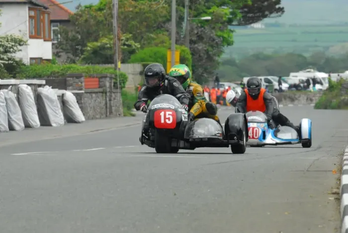 Framed Print : Nigel Smith & Chris McGahan (BSA Hewith) 2014 Pre TT Classic Framed Print : Nigel Smith & Chris McGahan (BSA Hewith) 2014 Pre TT Classic