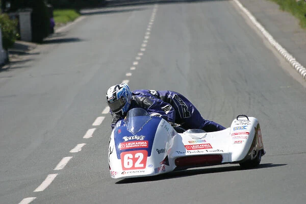 Nigel Smith & Christopher Lake (Kawasaki) 2005 Sidecar TT