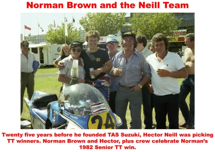 Framed Print : Norman Brown and the Neill Team Framed Print : Norman Brown and the Neill Team