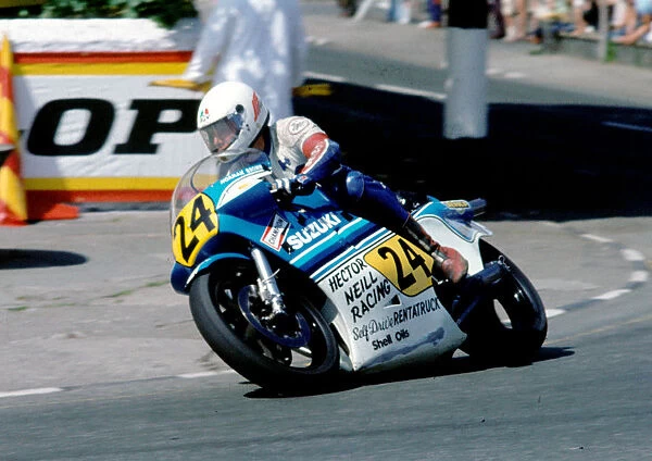 Norman Brown (Suzuki) 1984 Senior TT