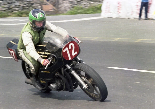Norman Burgess (Kawasaki) 1983 Formula One TT