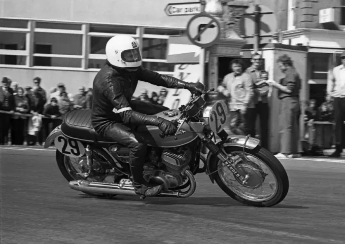 Framed Print : Norman Dunn (Suzuki) 1975 Production TT Framed Print : Norman Dunn (Suzuki) 1975 Production TT