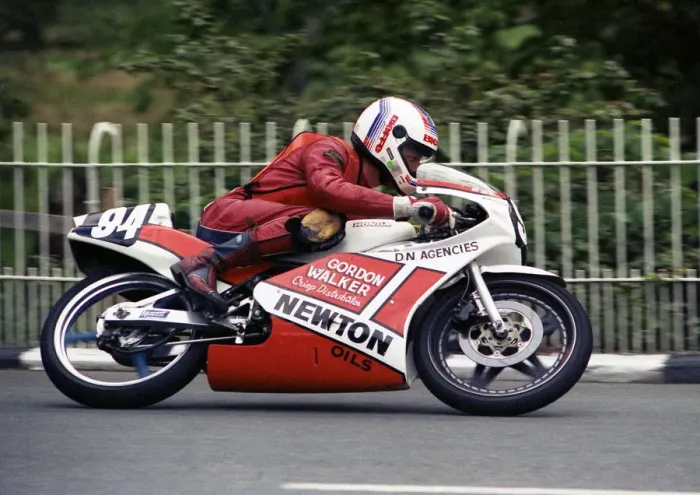 Framed Print : Norman Jamison (Honda) 1990 Ultra Lightweight TT