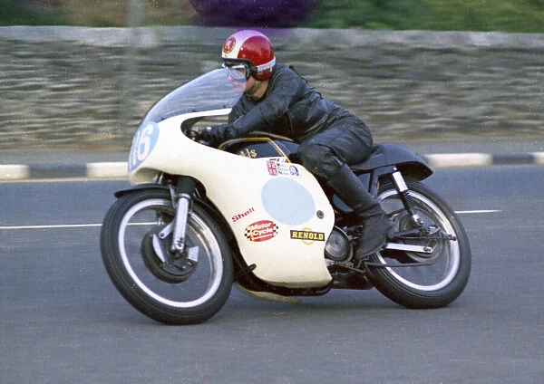 Norman Lamont (AJS) 1973 Junior Manx Grand Prix