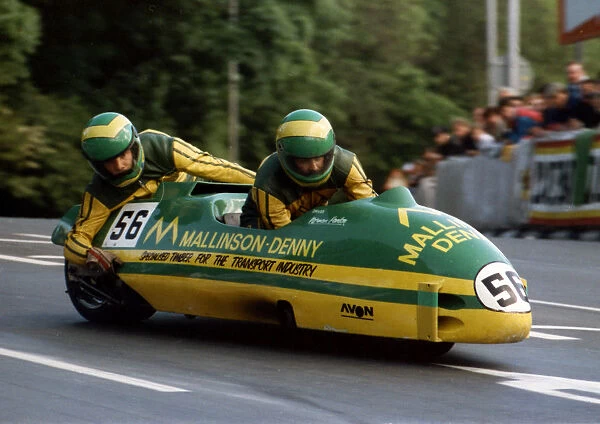 Norman Panton & Simon Ansell (Suzuki) 1989 Sidecar TT