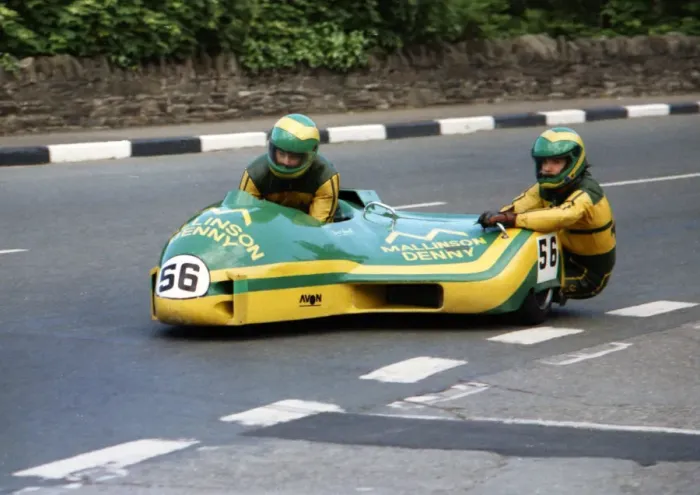 Framed Print : Norman Panton & Simon Ansell (Suzuki) 1989 Sidecar TT Framed Print : Norman Panton & Simon Ansell (Suzuki) 1989 Sidecar TT
