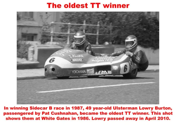 Framed Print : The oldest TT winner Framed Print : The oldest TT winner