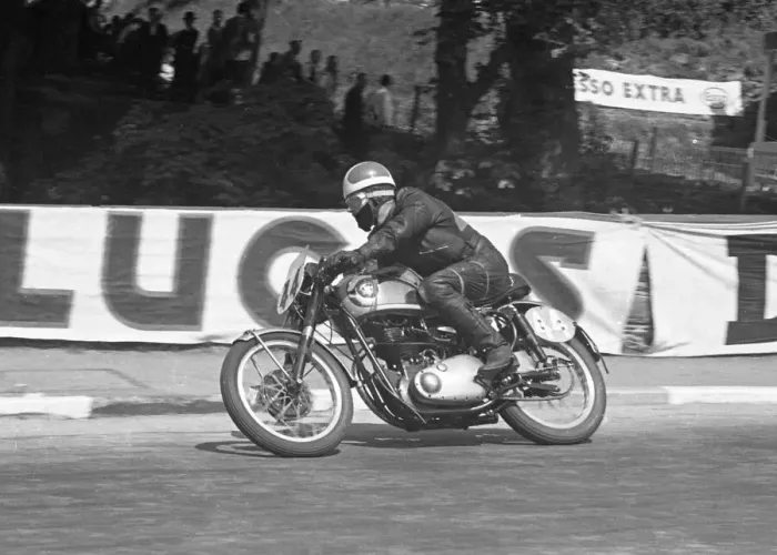 Framed Print : Owen Greenwood (BSA) 1953 Junior Clubman TT Framed Print : Owen Greenwood (BSA) 1953 Junior Clubman TT