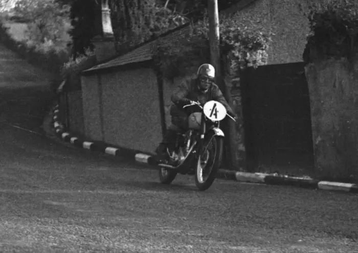 Framed Print : P J Price (BSA) 1950 Junior Clubman TT Framed Print : P J Price (BSA) 1950 Junior Clubman TT
