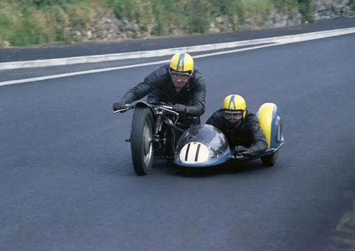 Framed Print : P Ogden & ? (Triumph) 1969 Southern 100 Framed Print : P Ogden & ? (Triumph) 1969 Southern 100