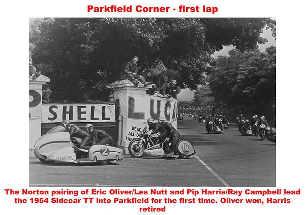 Parkfield Corner - first lap