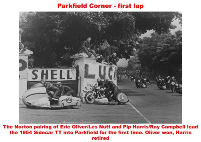 Framed Print : Parkfield Corner - first lap Framed Print : Parkfield Corner - first lap