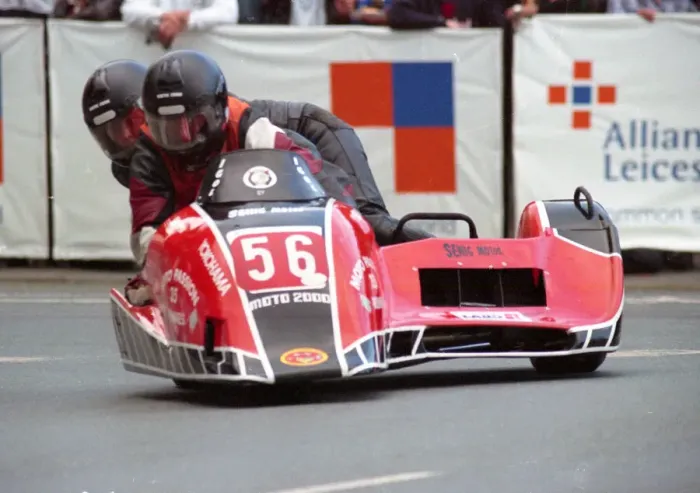 Framed Print : Pascal Hachet & Delphine Alzina (Ireson Yamaha) 2000 Sidecar TT Framed Print : Pascal Hachet & Delphine Alzina (Ireson Yamaha) 2000 Sidecar TT