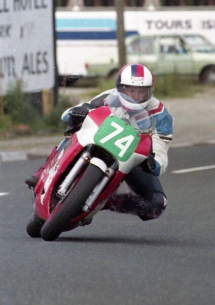 Pat Robinson (Kawasaki) 1991 Newcomers Manx Grand Prix