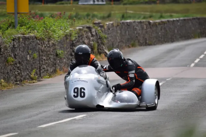 Framed Print : Patrick Geffray & Andy Haynes (MRE BMW) 2018 Pre TT Classic Framed Print : Patrick Geffray & Andy Haynes (MRE BMW) 2018 Pre TT Classic