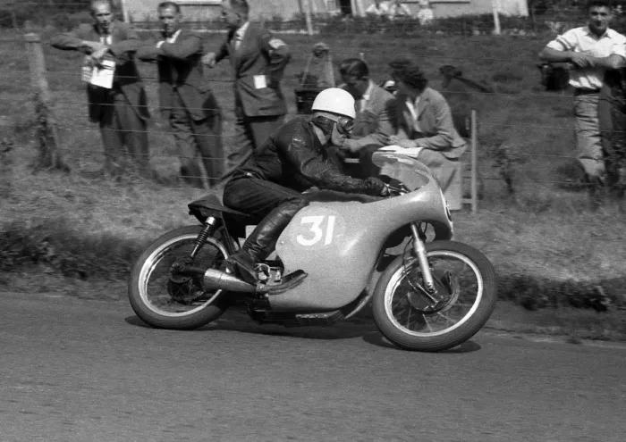 Framed Print : Patsy McGarrity (Norton) 1959 Junior Ulster Grand Prix Framed Print : Patsy McGarrity (Norton) 1959 Junior Ulster Grand Prix