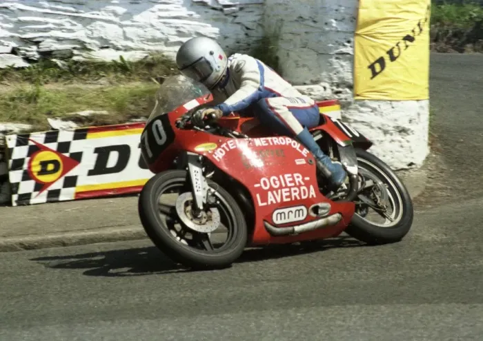 Framed Print : Paul Barrett (Ogier Laverda) 1985 Formula 2 TT Framed Print : Paul Barrett (Ogier Laverda) 1985 Formula 2 TT