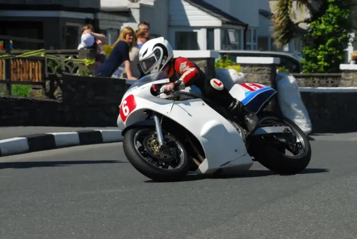 Framed Print : Paul Coward (Suzuki) 2014 Pre TT Classic Framed Print : Paul Coward (Suzuki) 2014 Pre TT Classic