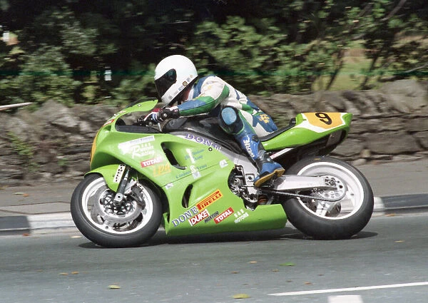 Paul Dedman (Kawasaki) 1996 Senior Manx Grand Prix