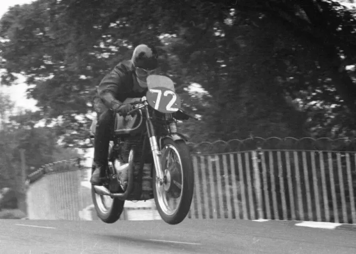 Framed Print : Paul Fahey (Matchless) 1956 Senior TT Framed Print : Paul Fahey (Matchless) 1956 Senior TT