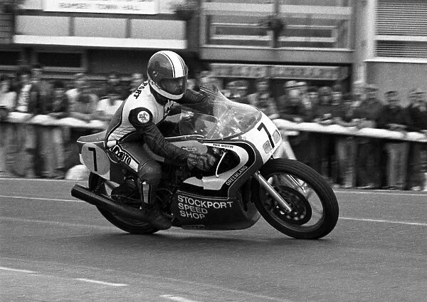 Paul Martin (Shepherd Suzuki) 1981 Senior Manx Grand Prix