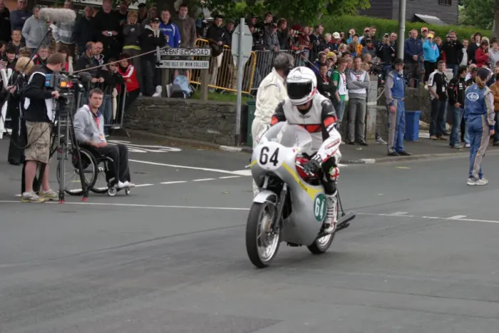 Framed Print : Paul Philips (Honda) 2010 TT Parade Lap Framed Print : Paul Philips (Honda) 2010 TT Parade Lap