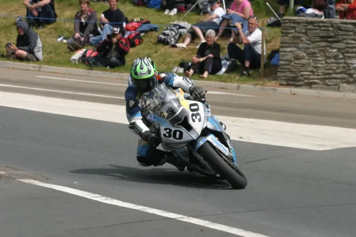 Framed Print : Paul Shoesmith (BMW) 2012 Superbike TT