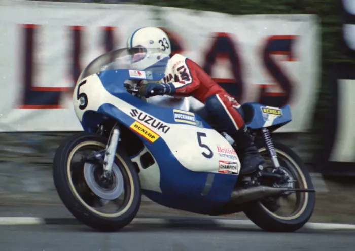 Framed Print : Paul Smart (Suzuki) 1974 Formula 750 TT Framed Print : Paul Smart (Suzuki) 1974 Formula 750 TT