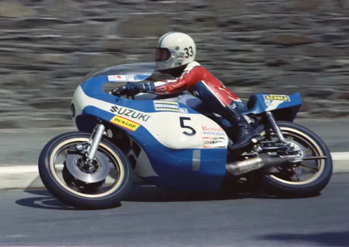 Framed Print : Paul Smart (Suzuki) 1974 Formula 750 TT Framed Print : Paul Smart (Suzuki) 1974 Formula 750 TT
