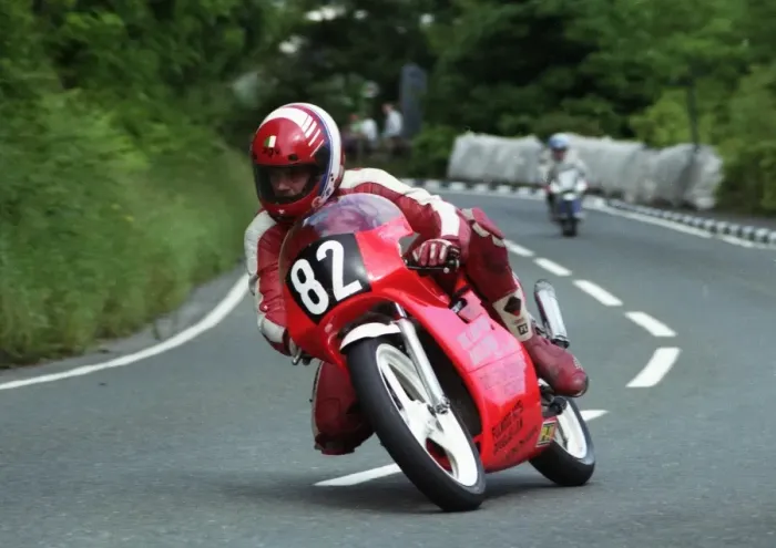 Framed Print : Paul Ward (Honda) 1993 Ultra Lightweight TT