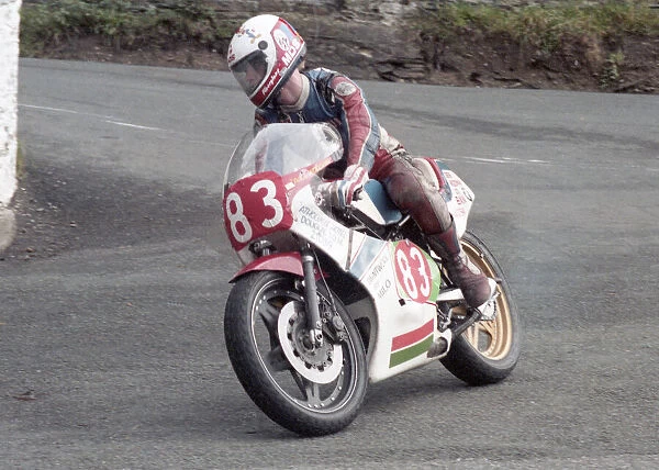 Paul Woodman (Yamaha) 1985 Newcomers Manx Grand Prix