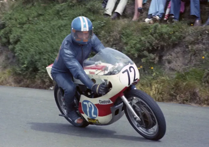 Framed Print : Pentti Lehtela (Yamaha) 1974 Junior TT Framed Print : Pentti Lehtela (Yamaha) 1974 Junior TT