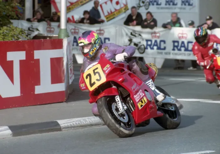 Framed Print : Pete Boast (S E Honda) 1993 Supersport 600 TT Framed Print : Pete Boast (S E Honda) 1993 Supersport 600 TT