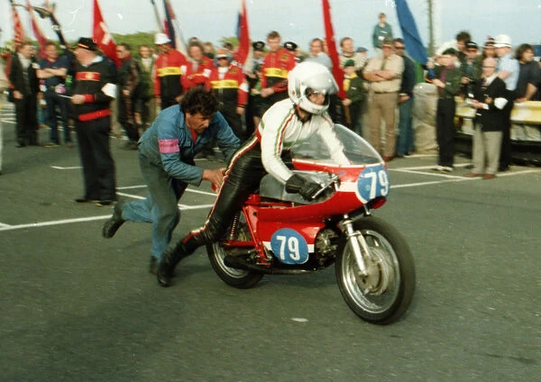 Pete Bosman (Aermacchi) 1984 Historic TT