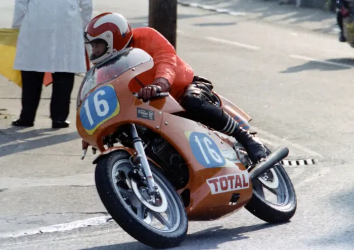 Framed Print : Pete Davies (Laverda) 1978 Formula Two TT Framed Print : Pete Davies (Laverda) 1978 Formula Two TT