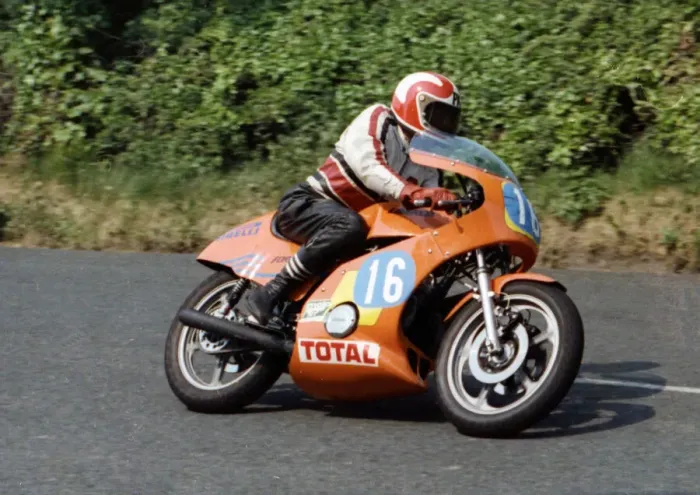 Framed Print : Pete Davies (Laverda) 1978 Formula Two TT Framed Print : Pete Davies (Laverda) 1978 Formula Two TT