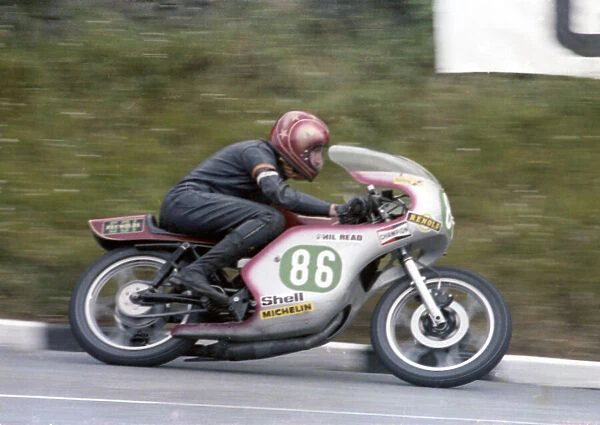 Pete Lovell (Cotton) 1978 Junior TT