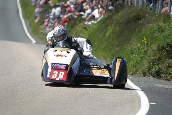 Pete Nuttall & Neil Wheatley (Ireson Honda) 2007 Sidecar TT