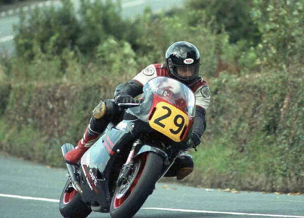 Pete Searle (Ducati) 1989 Senior Manx Grand Prix