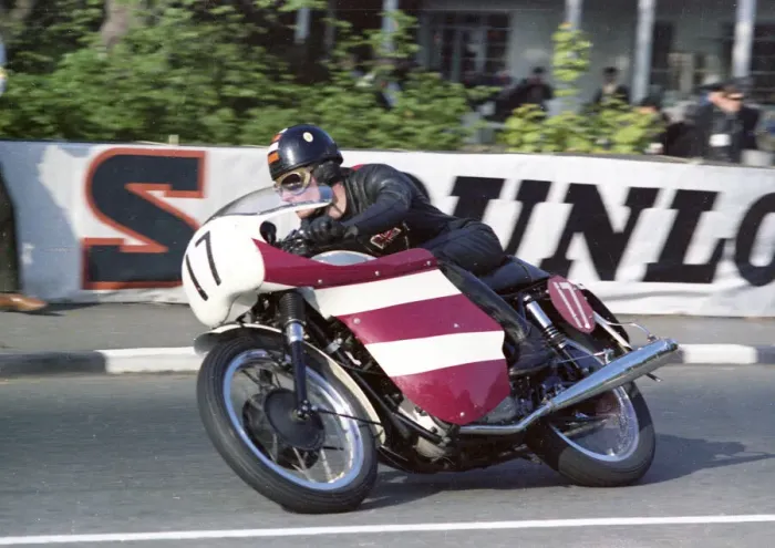 Framed Print : Peter Butler (Triumph) 1967 750cc Production TT Framed Print : Peter Butler (Triumph) 1967 750cc Production TT