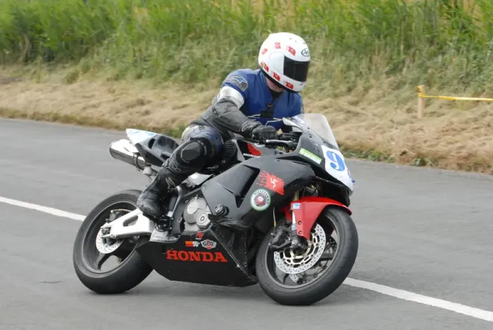 Framed Print : Peter Creer (Honda) 2009 Jurby Road Framed Print : Peter Creer (Honda) 2009 Jurby Road