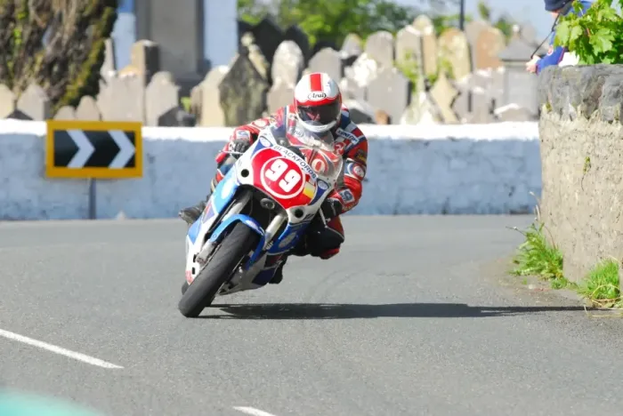 Framed Print : Peter Creer (Suzuki) 2015 Pre TT Classic