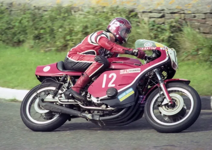 Framed Print : Peter Eaton (Rickman Kawasaki) 1980 Jurby Road Framed Print : Peter Eaton (Rickman Kawasaki) 1980 Jurby Road