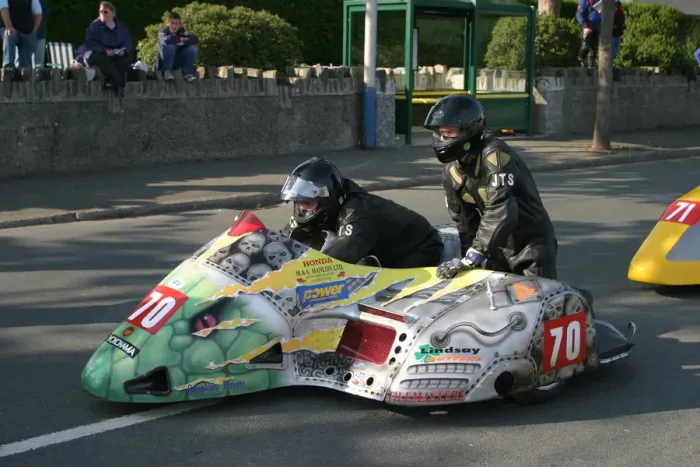 Framed Print : Peter Farrelly & Jonathan Abel (Baker Honda) 2003 Sidecar TT Framed Print : Peter Farrelly & Jonathan Abel (Baker Honda) 2003 Sidecar TT
