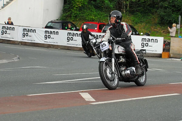 Peter Harrison (Norton) 2013 Classic TT Parade Lap