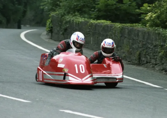Framed Print : Peter Krukowski & Chris McGahan (Ireson) 1992 Sidecar TT Framed Print : Peter Krukowski & Chris McGahan (Ireson) 1992 Sidecar TT