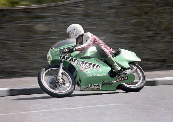 Peter Labuschagne (Meadspeed Yamaha) 1979 Junior TT