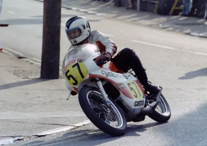 Framed Print : Peter Labuschagne (Yamaha) 1978 Senior TT Framed Print : Peter Labuschagne (Yamaha) 1978 Senior TT